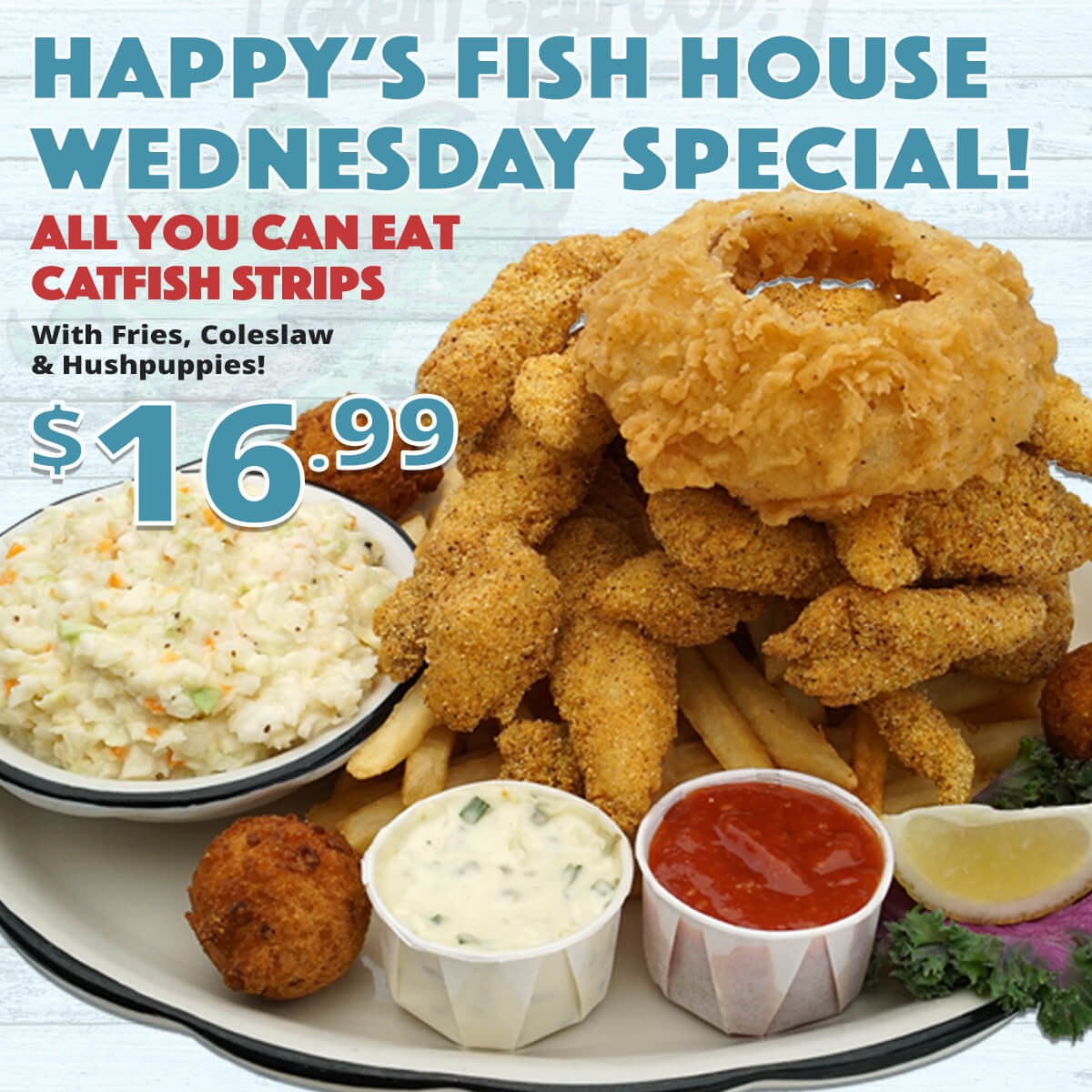 Happy's Wednesday Special